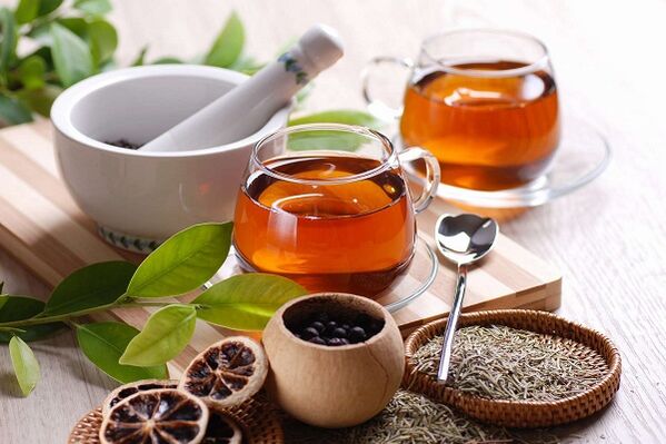 herbal tea to effect