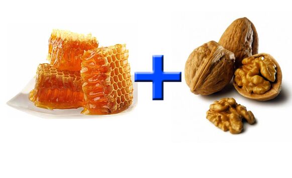 Honey and nuts are healthy foods that stimulate male physiology
